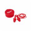 Milwaukee reusable corded ear plugs, 3 pack
