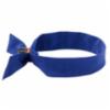 Ergodyne Chill-Its® FR Cooling Bandana/Headband w/ Tie Closure, 7.1 cal/cm2, Blue
