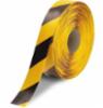 Industrial Heavy Duty Floor Tape, 50 Mil, Black/Yellow Stripe, 2" x 100'