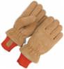 Cow Split Leather Freezer Gloves, Knit Wrist, XL