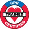 Accuform® Safety Hard Hat Decals, CPR Trained Certified