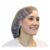 White Heavyweight Polyester Hairnet, 24"