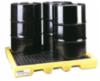 Enpac 4-Drum Spill Pallet Workstation, 40 Gallon Spill Capacity