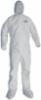 KLEENGUARD* A20 Coverall w/Hood & Boot, White, Large