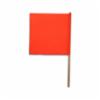 24" x 24" Glo-Radiant Nylon Flag With 3/4" x 36" Dowel