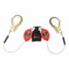 D-SAFE Brute™ Backer™ LE Dual Cable SRL with Steel Rebar Hooks, 100% Tie Off, 8-1/2'