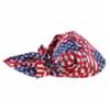 Ergodyne Chill-Its® Evaporative Cooling Triangle Hat/Bandana w/ Cooling Towel, Stars & Stripes