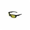 DiVal Di-Vision Safety Glasses, Amber Lens, Black Full Frame