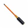 Klein® Insulated 5/16" Cabinet Tip Screwdriver w/ 7" Shank Length, 1000V Rated, 12-3/8" Length