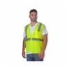 Illuminator Class 2 Ultra-Cool 1-Pocket Mesh Safety Vest, Lime, LG, w/ GHD Logo