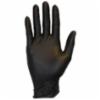 Disposable Nitrile Glove, Powder Free, Black, SM, 100/BX