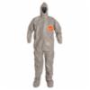 DuPont™ Tychem® 6000 Coveralls w/ Hood & Boot, Gray, MD