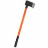 Leatherhead® Flat Head Axe w/ Hi-Viz Orange Fiberglass Handle & Reflective Tape, 8 lb., 36"