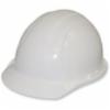 Lightweight Visitors Hard Hat w/ 4 pt. Suspension, White