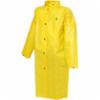 Tingley Industrial Work Coat, w/ Hood Snaps, 48", Yellow, 3XL