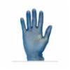 The Safety Zone® Powder Free Disposable Vinyl Gloves, Blue, SM, 100/bx, 10bx/cs