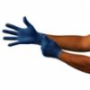 Microflex® Safety Series Powder Free Vinyl Gloves, Blue, XL