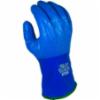 ATLAS® Tem-Res Insulated PU Palm Coated Gloves, Liquid Proof, Blue, XL