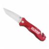 3-in-1 Rescue Knife w/ DiVal Logo, Red