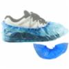 Shoe Inn™ Disposable Shoe Covers, Low Density Polyethylene Plastic, Waterproof, Blue, 3300/cs
