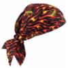 Ergodyne Chill-Its® Evaporative Cooling Triangle Hat/Bandana, Flames