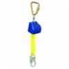 Class A Overhead Web Retractor w/ Steel Snap Hook, Swivel & Connecting Carabiner, 8' Length