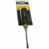 Klein 1/4" x 4" round shank cushion grip screwdriver