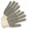 Dbl Sided PVC Dotted Knit Glove, Ladies