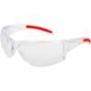 MCR Hulk® HK1 Series Frameless Safety Glasses with TPR Nose Piece, Non-Slip Temples, Clear Duramass Hard Coated Lens