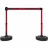 Banner Stakes PLUS Barrier Set X2, Red "Stay Behind the Line" Banner