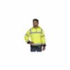 Galeton Illuminator™ Class 3, Breathable 75 Denier Rip-stop Pullover Rain Jacket, Lime, Medium