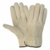 MCR Drivers glove, CV Grade Unlined Grain Cow Leather, Keystone Thumb, SM