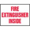 Accuform Safety Labels, Fire Extinguisher Inside, 3 1/2" x 5"