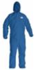 KLEENGUARD* A20 Coverall w/ Hood & EWA, Blue, 4X-Large