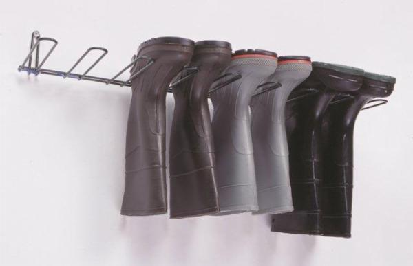 RACK'EM™ PVC Coated Steel Boot &amp; Glove Drying Rack, Wall Mount