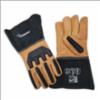 Trooper FlakBak™ Water, Oil, Impact and Cut Resistant Goatskin Gloves, Gauntlet Cuff, LG