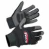 DiVal Leather Palm Mechanics Gloves, MD