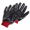 Best® Nitri-Pro® Cut Resistant Fully Coated Work Gloves w/ Smooth Finish, Cut Level 2, Knit Wrist, Navy, SM 