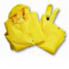 MCR Economical 3 Piece Rainsuit, Yellow, Small