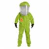 Dupont™ Tychem® 10000 Encapsulated Level A Suit, Front Entry, Lime, LG
