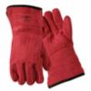 Wells Lamont Jomac® Heat/Flame Retardant Terry Cloth Glove w/ 5" Gauntlet Cuff, Red 