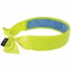 Ergodyne Chill-Its® Evaporative Cooling Bandana/Headband w/ Cooling Towel, Lime