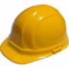 Omega II Hard Hat, Ratchet Suspension, Yellow