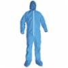 KleenGuard A65 FR Coverall w/ Hood & Boot, Blue, MD