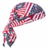 Ergodyne Chill-Its® Evaporative Cooling Triangle Hat/Bandana, Stars & Stripes