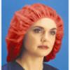 Polypropylene Buffant Hairnet, 24", Red