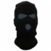 Acrylic Knit Face Mask, Black