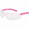 BearKat Small Pink Frame, Clear Lens Safety Glasses, 12/bx