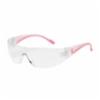 PIP® EVA® Clear Anti-Scratch/Fog Lens, Pink Frame Safety Glasses