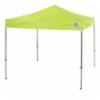 Ergodyne SHAX® Portable Work Shelter/Tent w/ Storage Bag, Hi-Viz Yellow, 10' L x 10' W x 14' H